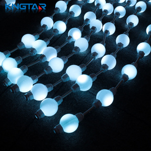 RGB SMD5050 LED pixels ánh sáng 35 mét 6Leds 24V SPI/DMX IP65 trang trí ánh sáng cho rèm đèn & sử dụng ngoài trời - Product Image 5