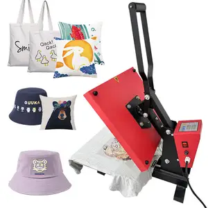 40*60cm Semi-automatic Pre-treatment Heat Press machine for DTF HTV printing tshirt