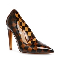 Escarpins de luxe pour femmes, chaussures italiennes à bout pointu et à talons aiguilles, escarpins de marque célèbres, nouvelle collection 2021