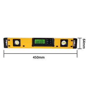 450 мм ЖК-дисплей с подсветкой, алюминиевый каркас, цифровой прибор для измерения уровня конструкции, инструмент для измерения уровня духа - Product Image 4