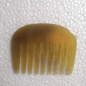 BROWN COLOR BUFFALO HORN <b>COMB</b> - Horn <b>Comb</b> Supplier <b>Hot</b> Sale Custom Logo with natural material of buffalo horn made in Vietnam - Product Image 6
