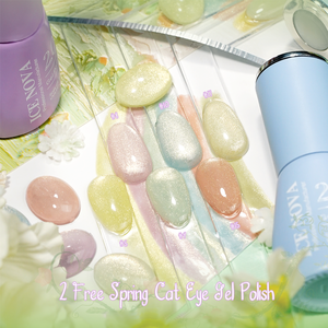 20 สี 2 ฟรี เจลทาเล็บแม่เหล็กสปริงแคทอาย ปราศจาก TPO ปราศจาก HEMA สีพาสเทล ประกายวิ้ง สำหรับทำ<span class=keywords><strong>เล็บ</strong></span>แบบธรรมชาติในร้านเสริมสวย - Product Image 5