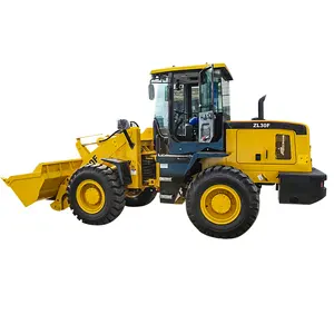 2023 New ZL30F 3 Ton Compact Mini Wheel Loader with Bucket Shovel Front End Loader Diesel Chinese Factory Supply 4WD ATV Loader