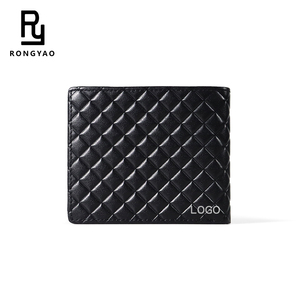 Nhà Máy Bán buôn gấp kinh doanh tùy chỉnh chủ thẻ kinh doanh Chất lượng cao da bò sổ Séc Ví <span class=keywords><strong>2025</strong></span> - Product Image 3