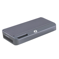 Carcasa VCOM Thunderbolt 5 de 80 Gbps para SSD M.2 NVMe 2230 2242 2260 2280 para Editores de Video 8K, Investigadores de IA y Estaciones de Trabajo de Estudio