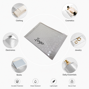Sobres de Envío de Polietileno con Burbujas, Resistentes y Imprimibles, con Tira Autoadhesiva para Ropa, Electrónicos y Artículos Pequeños - Product Image 1