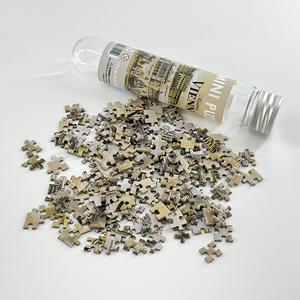 OEM Custom Design Mini Text Tube Jigsaw <strong>Puzzle</strong> <strong>100</strong> <strong>Pieces</strong> High Quality Mini <strong>Puzzle</strong> - Product Image 2