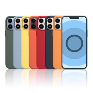 เคสโทรศัพท์มือถือซิลิโคนพิมพ์โลโก้ตามสั่ง หลายสี สำหรับ iPhone รุ่น 12 13 14 15 Pro Max - Product Image 3