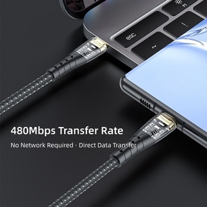 Nuovo Design Cavo di Ricarica USB <span class=keywords><strong>C</strong></span> a <span class=keywords><strong>C</strong></span> Trasparente da 100W, 1m 2m 3m, Cavo USB <span class=keywords><strong>C</strong></span> Visibile per Dispositivi Mobili con Porta Type <span class=keywords><strong>C</strong></span> - Product Image 5
