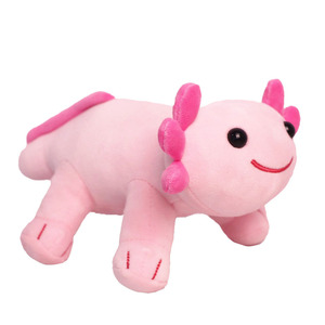 Nuevos <span class=keywords><strong>dibujos</strong></span> animados <span class=keywords><strong>de</strong></span> fábrica, salamandra rosa, dinosaurio hexagonal, pez y Axolotl, muñecos <span class=keywords><strong>de</strong></span> peluche, felpa colorida transfronteriza - Product Image 6