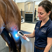 Appareil de luminothérapie infrarouge LED pour chevaux, luminothérapie équine, luminothérapie bleue, antimicrobien, cicatrisation des plaies