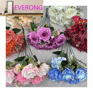 Bouquets de 10 roses printanières de haute qualité <span class=keywords><strong>Hugo</strong></span>, diamètre 9 cm, décorations pour la maison, remise de diplôme, Halloween, Nouvel An, prix bas - Product Image 5