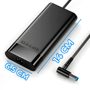 Chargeur pour ordinateur portable Ele-Gate 135W, embout bleu 4,5 mm x 3,0 mm, 19,5 V 6,15 A, compatible avec HP - Product Image 4