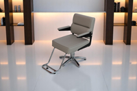 [ECCLIM]JACOB No.26 EC-005 Fauteuil de salon de coiffure en acier inoxydable, mobilier commercial, design moderne, léger et de qualité supérieure, idéal pour les voyages