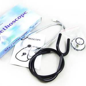 Estetoscopio de Doble Cara KT-101C, Cabeza de Aleación de Aluminio, Color Negro, Dispositivo Médico Manual, 19x10x3cm, Origen Wenzhou - Product Image 5