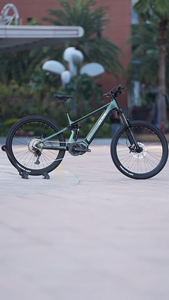 Vélo de montagne léger Em6 avec moteur central 500w, 12 vitesses, cadre en aluminium, batterie au lithium 48v 15ah, moteur central sans balais - Product Image 5