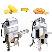 Batteuse de maïs industrielle/décortiqueuse de maïs sucré Machine de battage automatique de maïs sucré