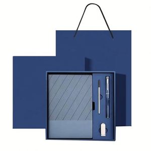 Set de Regalo Ejecutivo Promocional para Empresas, Cuaderno Corporativo con Bolígrafo Recargable, Memoria USB, Artículos de Regalo para Eventos, Set de Regalo - Product Image 2