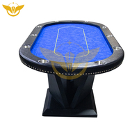 YH 96 pouces de luxe en bois personnalisé Casino Texas Hold em Poker Table à vendre