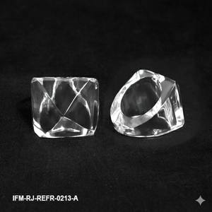 Trendy <b>Resin</b> Finger <b>Rings</b> For Women With Lightweight Colorful Design Stylish Modern Fashion Jewelry Perfect For Daily Wear - Product Image 2