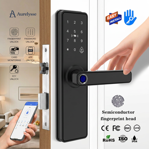 เซ็นเซอร์ลายนิ้ว<span class=keywords><strong>ม</strong></span>ือไบโอเมตริกซ์ Aurelysse TTlock รหัสผ่าน กุญแจดิจิทัล ตู้เซฟนิรภัย ป้องกันการโจรกรร<span class=keywords><strong>ม</strong></span> ระบบล็อคอัจฉริยะ - Product Image 1