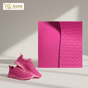 Tissu en maille respirant à séchage rapide 3 couches Polyester + Spandex Convient <span class=keywords><strong>pour</strong></span> la tige des <span class=keywords><strong>chaussures</strong></span> - Product Image 2