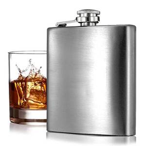 Rò rỉ bằng chứng khắc <span class=keywords><strong>Flask</strong></span> <span class=keywords><strong>Whisky</strong></span> <span class=keywords><strong>Flask</strong></span> thép không gỉ Pocket Hip <span class=keywords><strong>Flask</strong></span> cho rượu - Product Image 1