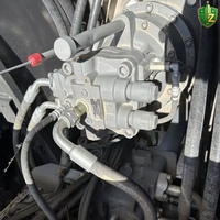 Excavadora de cadenas Hitachi ZX210LC usada de 21 toneladas, inspección completa, lista para exportación, en buen estado de funcionamiento.