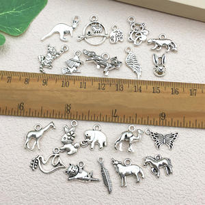Prix usine nouvelles caractéristiques Antique bijoux en argent Bracelet bricolage pendentif série animale pendentif - Product Image 6