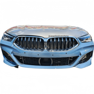 Para <span class=keywords><strong>BMW</strong></span> Serie 8 <span class=keywords><strong>M8</strong></span> <span class=keywords><strong>840</strong></span> G15 G14 G16 F91 F92 F93 montaje de parachoques delantero de cabeza con radiador tanque de agua pórtico faro personalizado Coche - Product Image 1