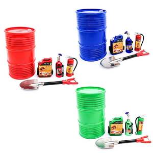 Tanque de Combustible de Simulación 1/10 RC <span class=keywords><strong>para</strong></span> Crawler, Tambor de Aceite Decorativo, Piezas <span class=keywords><strong>para</strong></span> Carrocería de Coche Todoterreno, Accesorios de Mejora a Escala - Product Image 1