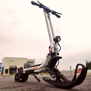 High-Power Dual-Drive Scooter Foldable Design With Replaceable Snowboard Two-Wheel High-Power Dual Drive Offers Powerful Perform - Product Image 1