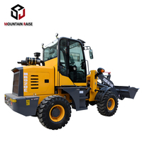 Zl20f Mini-Radlader 1,5 Tonnen Kleiner Hoflader für die Landwirtschaft