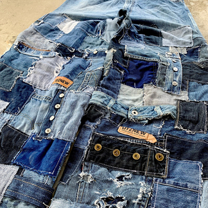 DiZNEW Jeans en denim pour hommes, jeans baggy de marque personnalisés de haute qualité à la mode pour hommes - Product Image 5