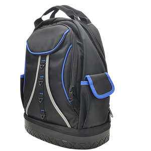 Professional Heavy-Duty Large Capacity Electrician Maintenance Tool <b>Storage</b> <b>Bag</b> Multi-Functional Polyester <b>Zipper</b> Tool <b>Bag</b> - Product Image 2