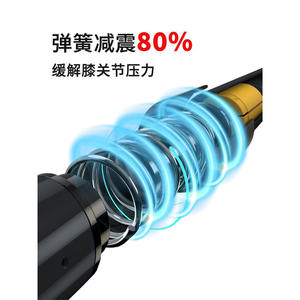 Bastón de Trekking Portátil Ligero de Fibra de Carbono, Longitud Estándar, Telescópico, para Senderismo al Aire Libre - Product Image 4