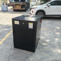 Compresseur d'air industriel silencieux RTTW Chine, 10 CV, 8 bars, PM VFD, monophasé 220 V 60 Hz