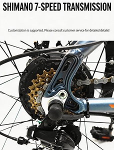 Venta Directa de Fábrica, Bicicleta Eléctrica Híbrida con Suspensión Completa, Especializada para Terrenos Difíciles, OEM - Product Image 5