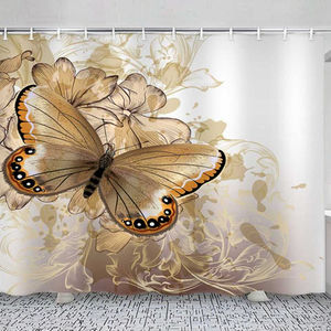 <span class=keywords><strong>Rideau</strong></span> <span class=keywords><strong>de</strong></span> <span class=keywords><strong>douche</strong></span> papillon en polyester imperméable, <span class=keywords><strong>ensemble</strong></span> <span class=keywords><strong>de</strong></span> <span class=keywords><strong>tapis</strong></span> <span class=keywords><strong>de</strong></span> salle <span class=keywords><strong>de</strong></span> bain - Product Image 3