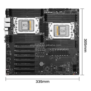 H12D-16D ATX Desktop Motherboard New H12D-16D Motherboard Onboard 16 X DDR4 RDIMM <b>Workstation</b> Motherboards - Product Image 1