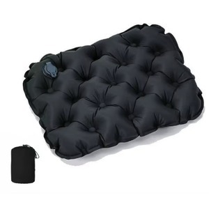 Outdoor Lamb Velvet <b>Camping</b> Blanket Portable Inflatable Moisture-Proof Picnic Mat Multi-Purpose Warm Cushion for Cross-Border - Product Image 4