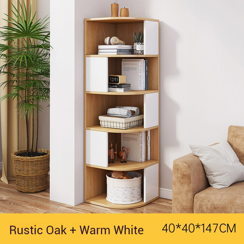 สีโอ๊คคันทรีไซด์+วอร์มไวท์ 40*40*147ซม