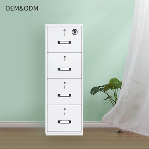 ตู้เก็บเอกสาร4ลิ้นชักกันไฟได้1-2ชั่วโมงตู้เหล็กทนไฟพร้อมล็อค - Product Image 1