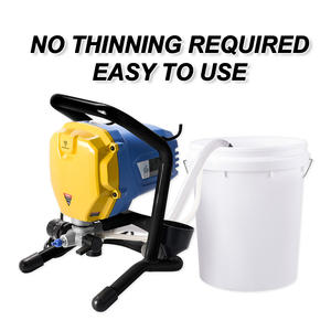 RONGPENG RP8626, pulverizador de pintura sin aire eléctrico profesional, máquina de pulverización de pared de grado DIY con pistolas de pulverización eléctricas a presión - Product Image 3