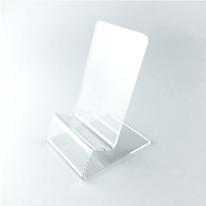 Tùy chỉnh in ấn Acrylic Countertop điện thoại di động hiển thị chủ đứng cho người giữ điện thoại phổ rõ ràng Acrylic - Product Image 1