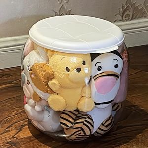 Boîte de <span class=keywords><strong>rangement</strong></span> ronde en plastique pour poupées et jouets, boîte de <span class=keywords><strong>rangement</strong></span> pour peluches, design simple et moderne - Product Image 3