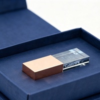 Boîte USB personnalisée en lin à faible MOQ, avec ruban, pour album de luxe, clé USB, emballage de clé USB, étui photo de mariage – Noir, Gris, Crème