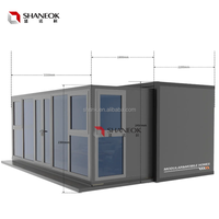 Cabaña Telescópica Expandible para Apple |   Casa Cápsula Prefabricada Moderna, Casa Modular Portátil de Lujo, Cabaña Expandible Tipo Apple