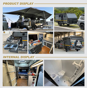 <span class=keywords><strong>Caravane</strong></span> statique Rv Camper air Conditionerr Remorques résidentielles Campeurs de Chine - Product Image 2