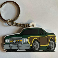 Porte-clés en caoutchouc souple avec logo personnalisé 2D 3D PVC Cadeau promotionnel d'entreprise Porte-clés personnalisés